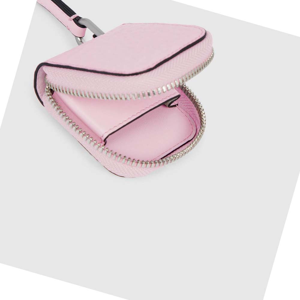 Women's Ecco Journey Pod Case Cardholders Pink | SG 319YXF